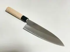 180mm 出刃包丁 鏡面仕上げ 黒檀八角柄 全鋼 和包丁 - メルカリ