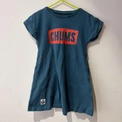 CHUMS 半袖ワンピース ターコイズのサムネイル
