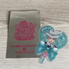 映画キミとアイドルプリキュア♪ 入場者特典　響カイト　うちわ型クリアカード