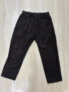 無印良品　コーデュロイイージーパンツ　L ダークブラウン