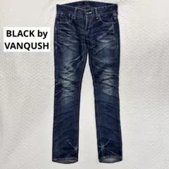 BLACKby VANQUSH ブラックバイバンキッシュ デニム ヒゲ Mのサムネイル
