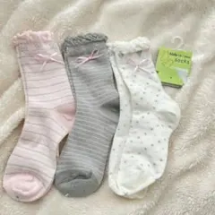 新品　キッズ　16 17 18 靴下　セット　パステル　ソックス　マザウェイズ