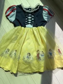 白雪姫ドレスワンピース　100サイズ　ディズニープリンセス しまむら