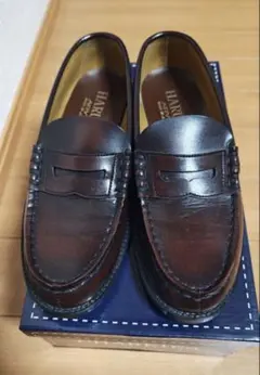 HARUTA ダークブラウン ローファー　ジャマイカ　25.5
