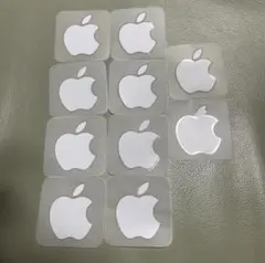 iPhone純正イヤホン付属品　アップルシール 10枚セット