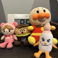 アンパンマン ぬいぐるみセット(4点美品)