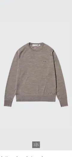 ★未使用品★UNIQLO ANYA HINDMARCH メリノクルーネック　M