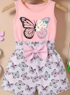 ☆蝶々 セットアップ☆ 100