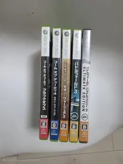 Xbox 360 ソフト 5本 まとめ売り