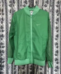 Nike グリーン メッシュジャケット