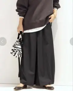 未使用 JOURNAL STANDARD ツイルタックキュロット ロング