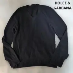 極美品 希少 ドルチェ＆ガッバーナ 薄ニット DGロゴ刺繍 ドルガバ 黒 M 2025年最新】D&G ／ Dolce＆Gabbana レディース ニット・セーターの