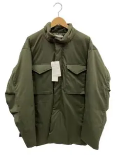 未使用 オリーブグリーン ハイネックジャケットのサムネイル