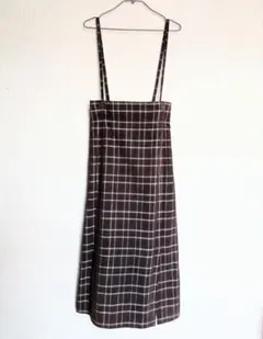 SENSE OF PLACE ロングスカート（ブラウン）