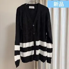 未使用品　Joël Robuchon & ジェラートピケ カーディガン　黒　M