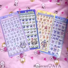 正規品♡ディズニー ボンボンドロップシール 4種 ボンボン うるちゅる