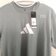 adidas アディダス TシャツM スモークグリーン