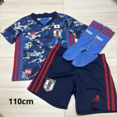 adidas サッカー日本代表 ユニフォーム上下セット 110cm