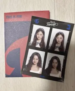 TWICE THIS IS FOR ランダム証明写真ステッカー ツウィ