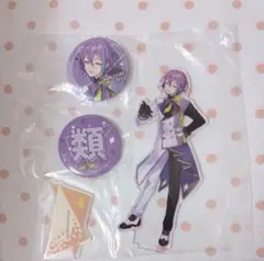 プロセカ セガラッキーくじ 神代類 D賞アクリルスタンド F賞缶バッジセット