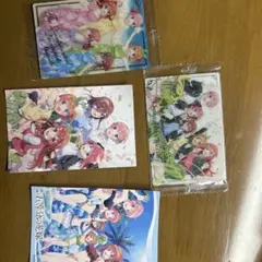 五等分の花嫁 全員集合4枚セット