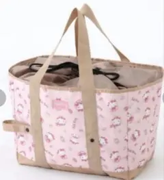 ハローキティ　サンリオ　保冷バッグ　折りたたみバッグ　エコバッグ　しまむら