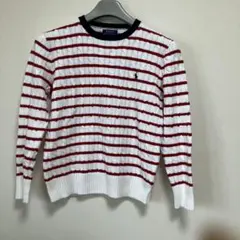 Polo ポーイズケーブルニット新品❣️ 160センチ