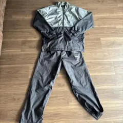 PUMA ジャージセット 黒/グレー (薄カーキ) 160cm