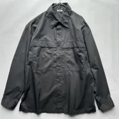 UNIQLO U ユーティリティオーバーサイズシャツ メンズ M チャコール