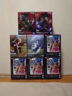 449.ドラゴンボール　ナルト　最新プライズ　８体セット