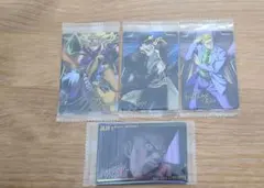 ジョジョの奇妙な冒険 ウエハースカード 4枚セット