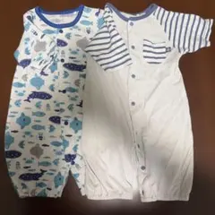 ベビー　ロンパース　50-60 2枚セット