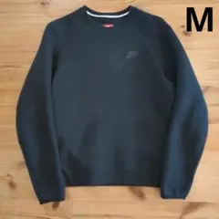 ナイキ NIKE テックフリース プルオーバー 黒 （M）