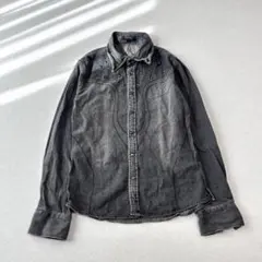 極美品 Frank&Eileen PAUL 製品染め リネン ストライプ シャツ - メルカリ