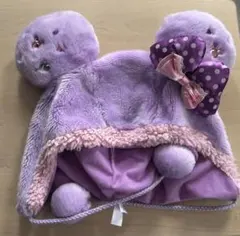 ディズニー　ファンキャップ　紫