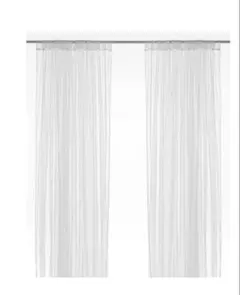 IKEA LILL レースカーテン 2枚組 280x250cmのサムネイル