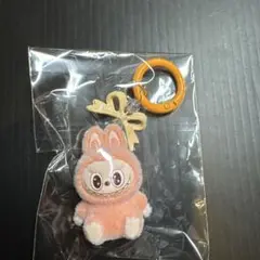 ラブブキーホルダー 星 カラビナ オレンジ