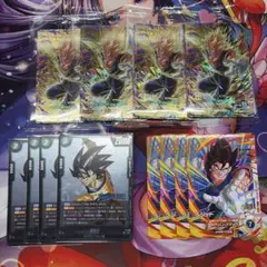 Vジャンプ1月号付録ドラゴンボールスーパーダイバーズ BUPPAパック 4セット