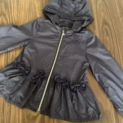 メゾピアノ　ネイビー　サイズ130 ナイロンパーカー