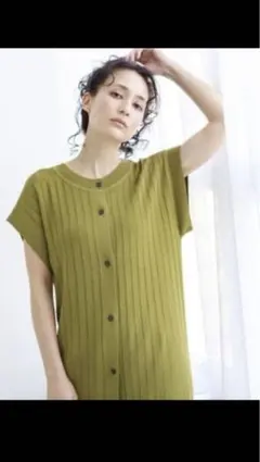 OSMOSIS オズモーシス 2wayニットワンピース