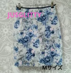 JUSGLITTY 花柄タイトスカート М