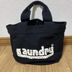 laundry ブラック トートバッグのサムネイル