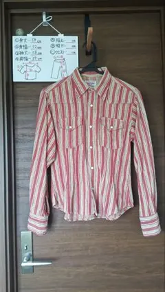 103【送料込】レディース Lady Wrangler ウエスタンシャツ Mのサムネイル