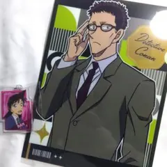 名探偵コナン　キーホルダー　クリアファイル　毛利蘭　風見裕也