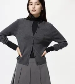 UNIQLO ユニクロ ヒートテックウルトラライトタートルネック XL 黒