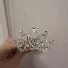 シルバーのティアラ