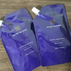 2個セットMORE BLOOM ESTHEHEADBATH MoistClearのサムネイル