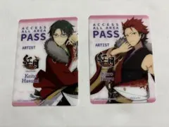 あんスタ　くじC賞クリアフォトカード　蓮巳敬人＆鬼龍紅郎