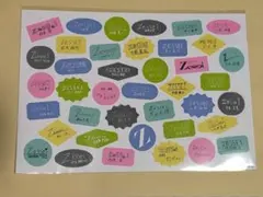 【新品】Zessei ジュニア直筆ロゴシール