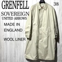 グレンフェル ソブリン ライナー付き ステンカラーコート GRENFELL